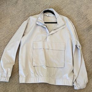 Zara Mens Jacket ; Size L-XL. Near new condition, light gray color